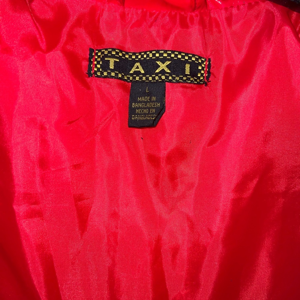 Shiny Red Puffer Vest - Picture 5 of 6